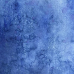 lapis lazuli and oyster shell pigment on Kumohadamashi paper, 8”x10”